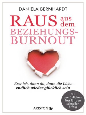 cover image of Raus aus dem Beziehungs-Burnout